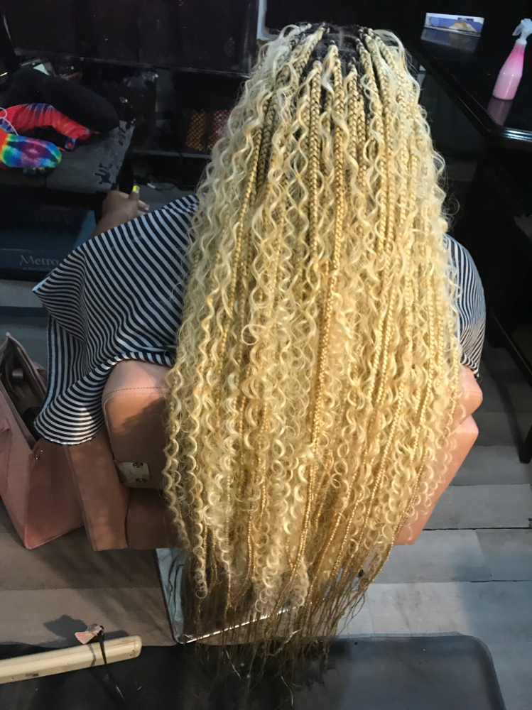 Boho Knotless Knee Length at Laya Styles in North Charleston, SC