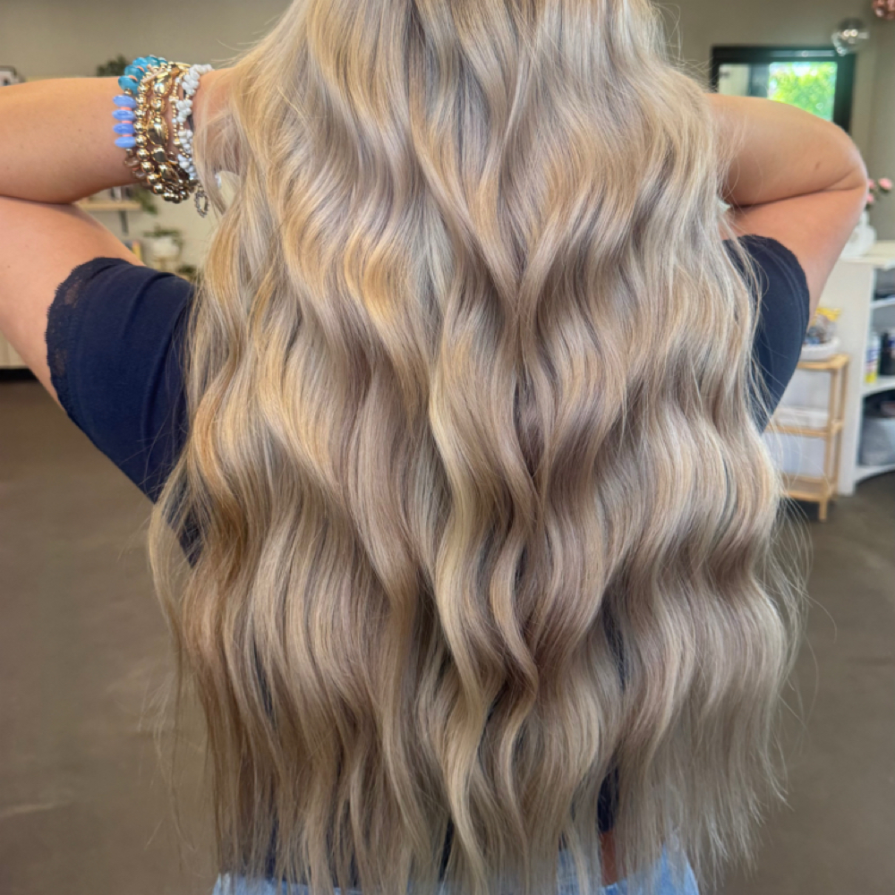 Beaded Weft - 1 Row at Culture Salon in Chico, CA