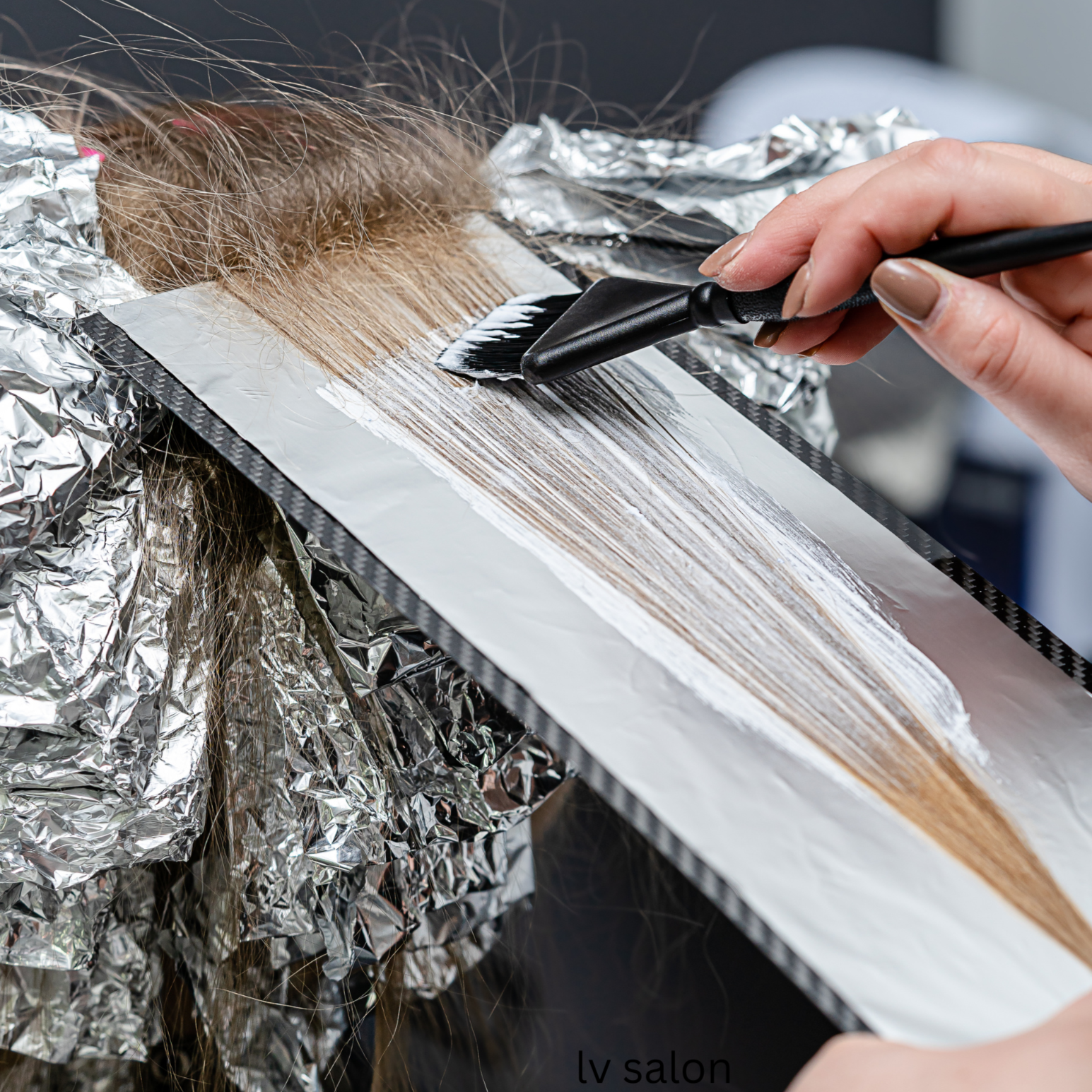 Full Foil Highlight at LV Salon & Beauty Bar in Valdosta, GA