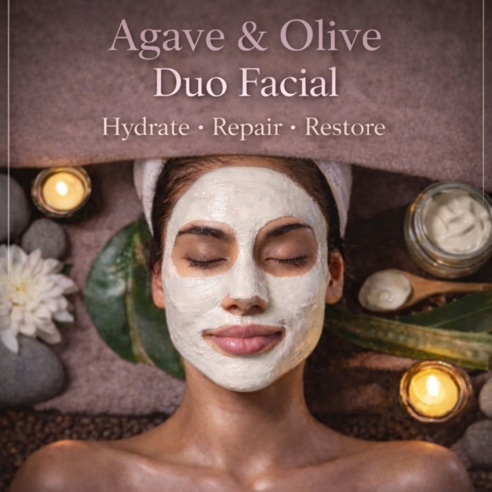 The Agave & Olive Leaf Facial at Face Palette Aesthetics in Franklin, WI
