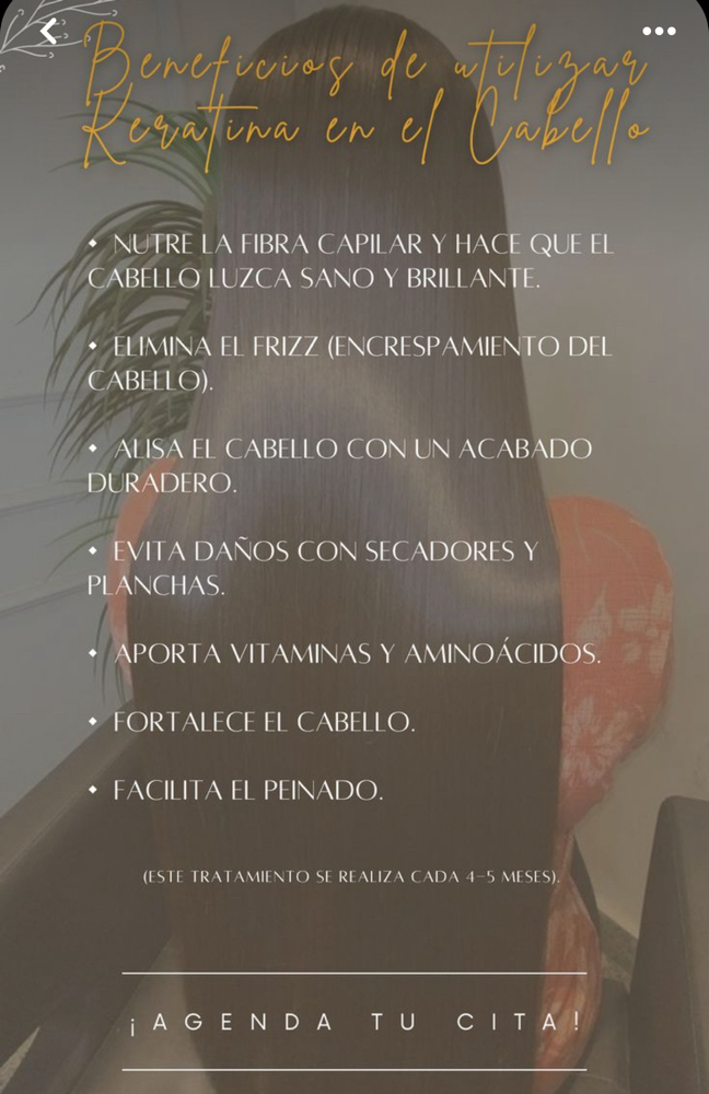Tratamiento De Keratina (especial)
