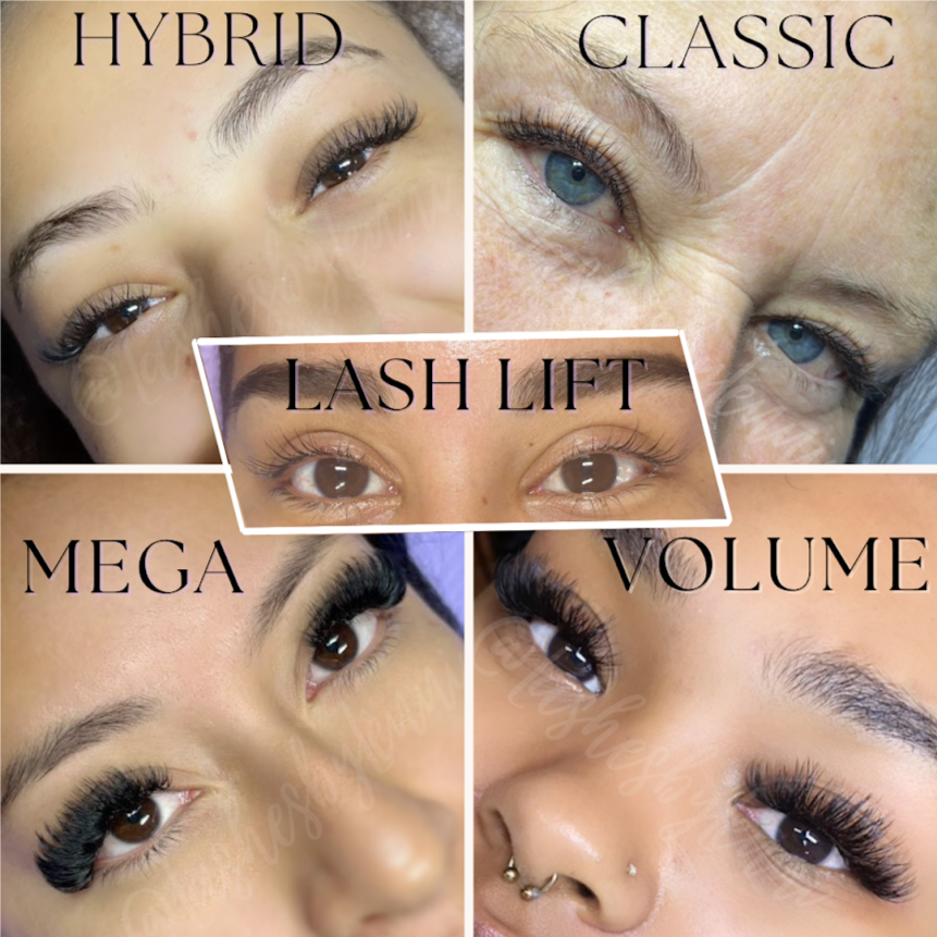 New set of Lash extensions at With Luv Beauty in Moreno Valley, CA