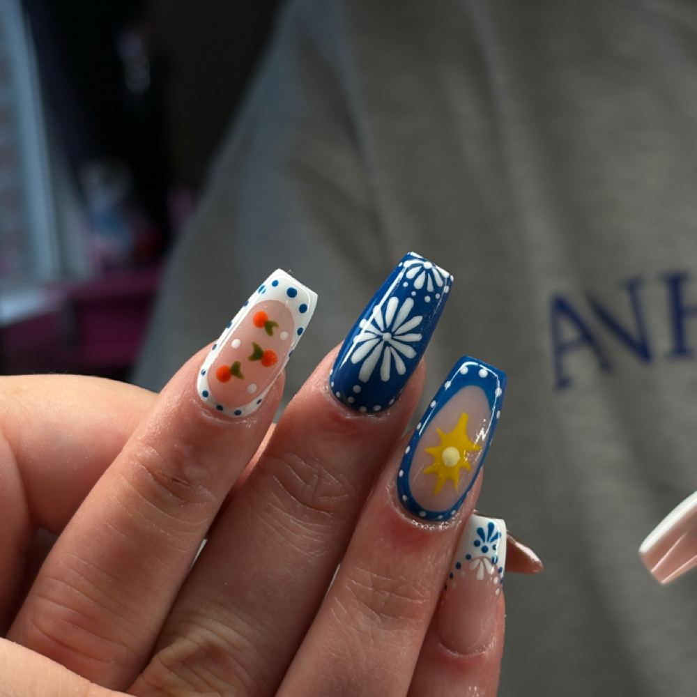 Gel X Long at CWC Studio in Myrtle Beach, SC