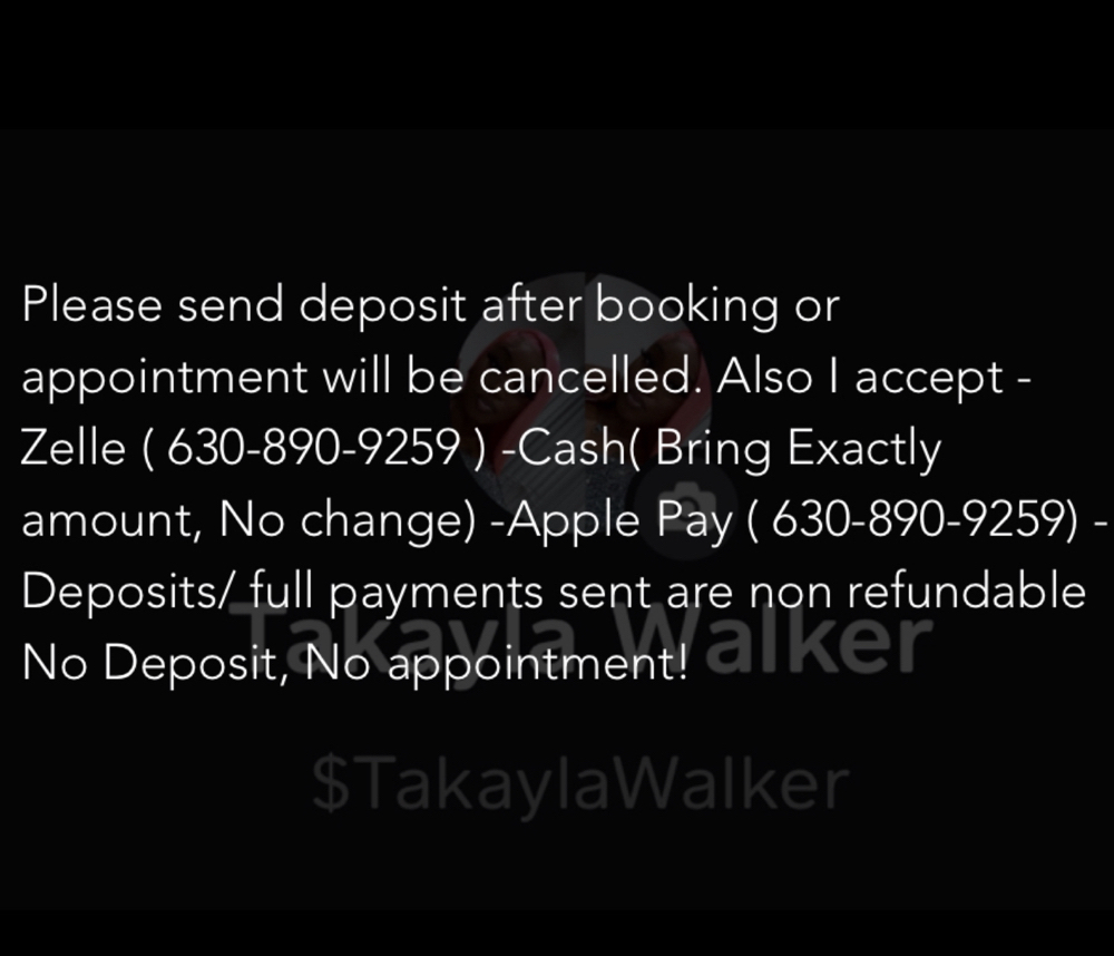 Send $15 Non Refundable Deposit