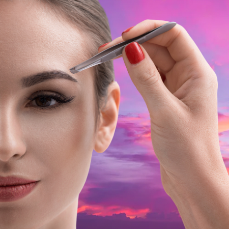 Brow Tweezing (Wax-Free Option)