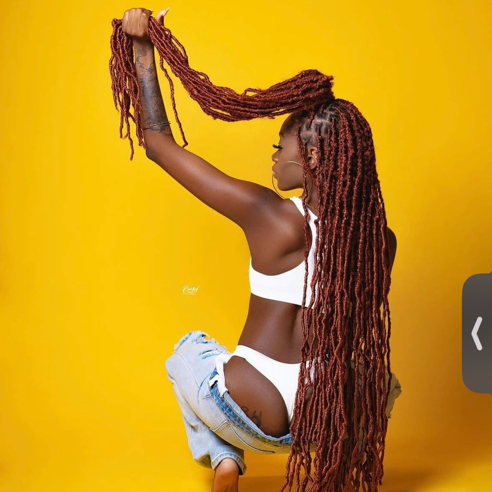 Soft Locs / butterfly at Locdbylizzo in Jonebsoro, GA