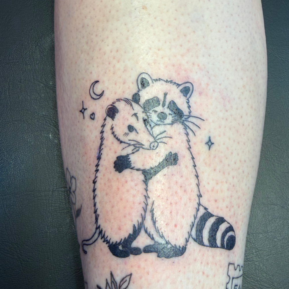 Medium fine Line Tattoo at Ink Addict Tattoos in The Woodlands, TX