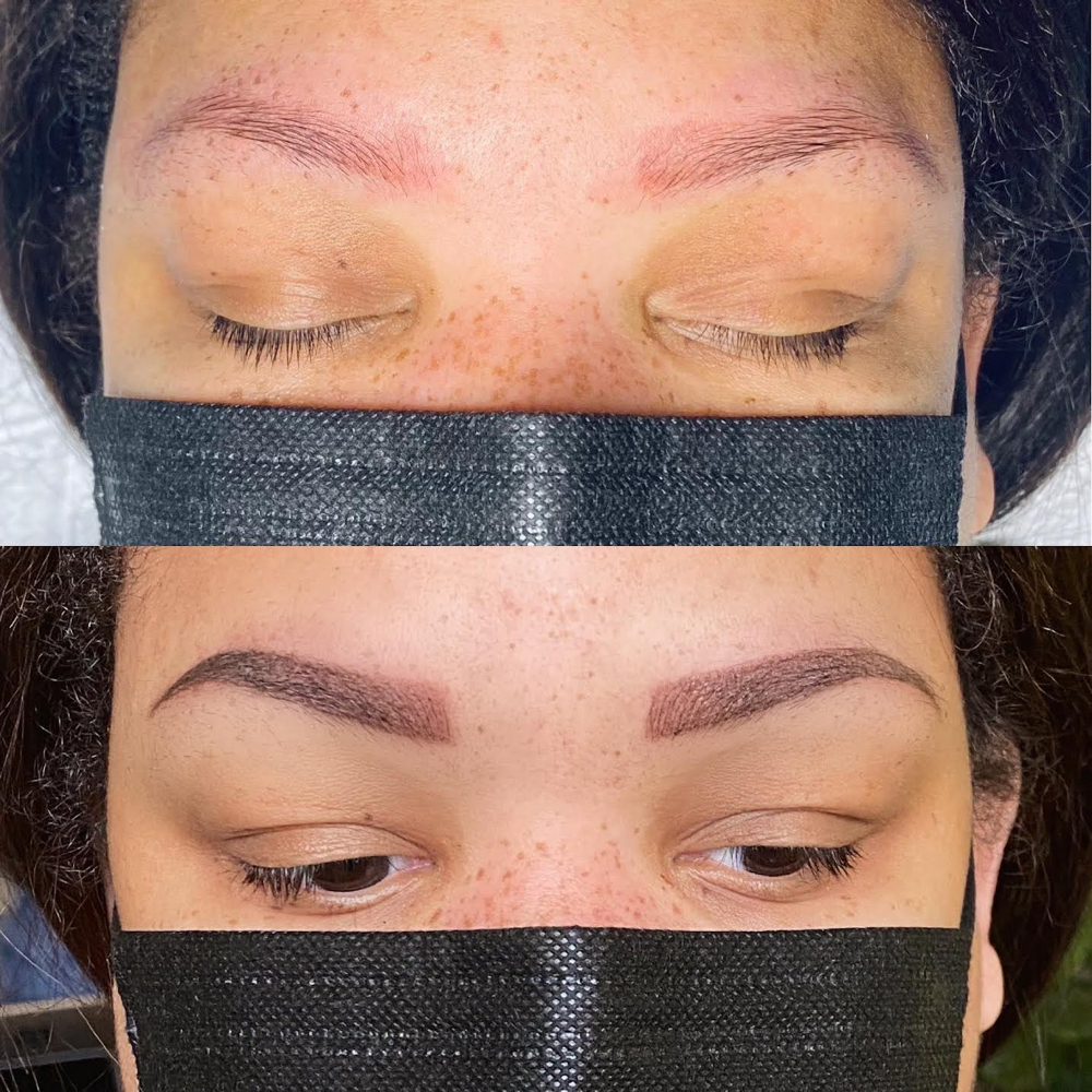 Permanent Makeup Brow Touchup