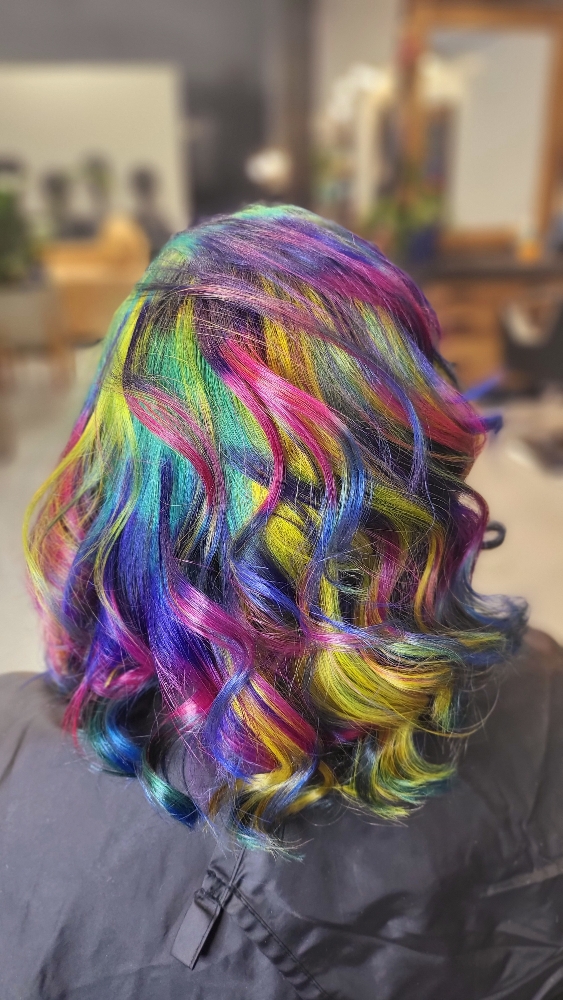 Rainbow Hair