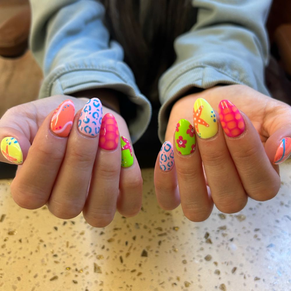 Builder Gel Fill On Soft Gel Tips at Tiny Canvas Studio Melrose in Melrose, WI