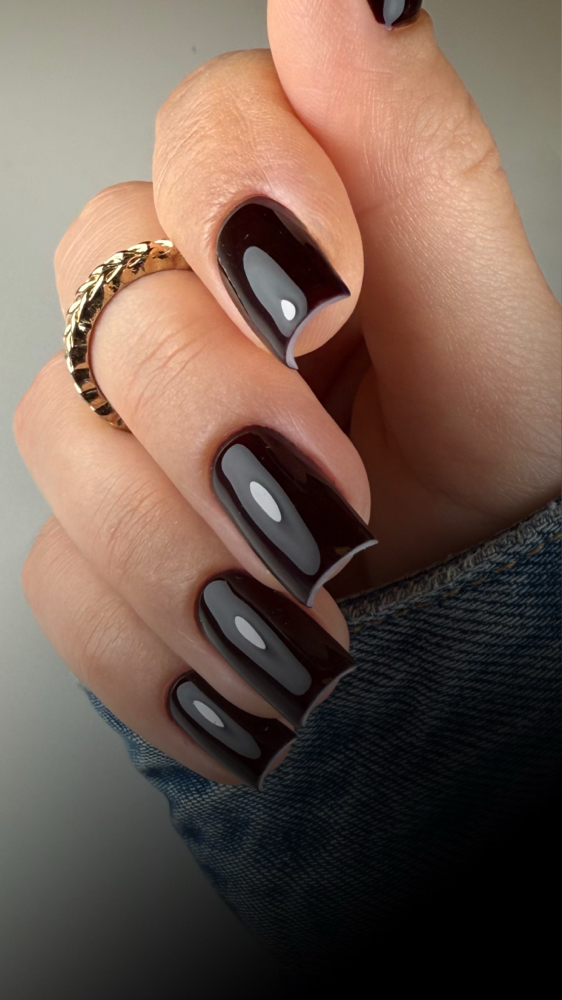 HARD GEL MANICURE - SHORT (one colo at MANI PEDI in Frisco, TX