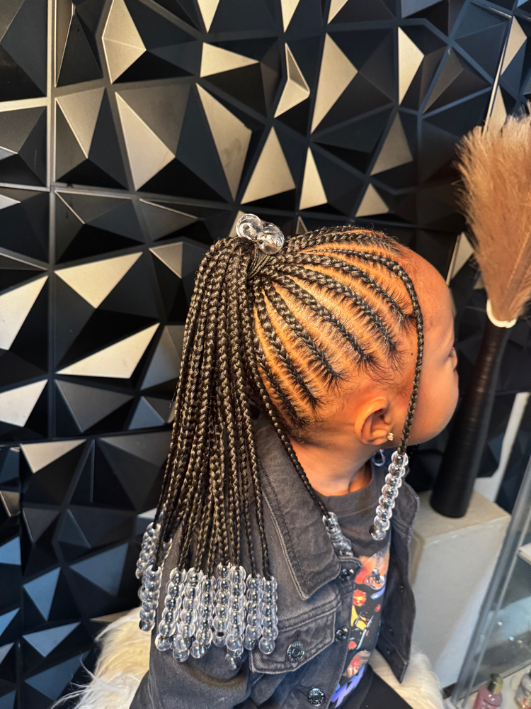 Kid Small Braided Ponytail