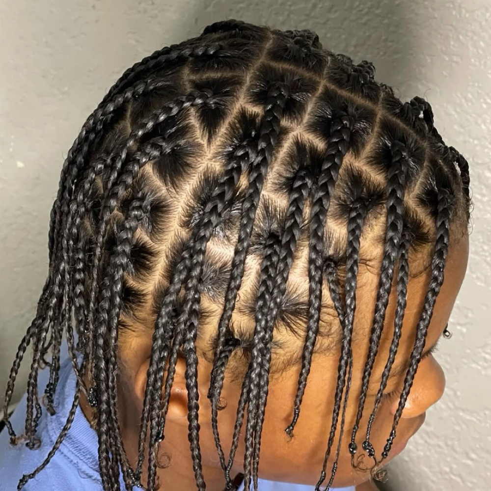 Kids Box Braids at G'Nels Braids Studio in LYNNWOOD, WA
