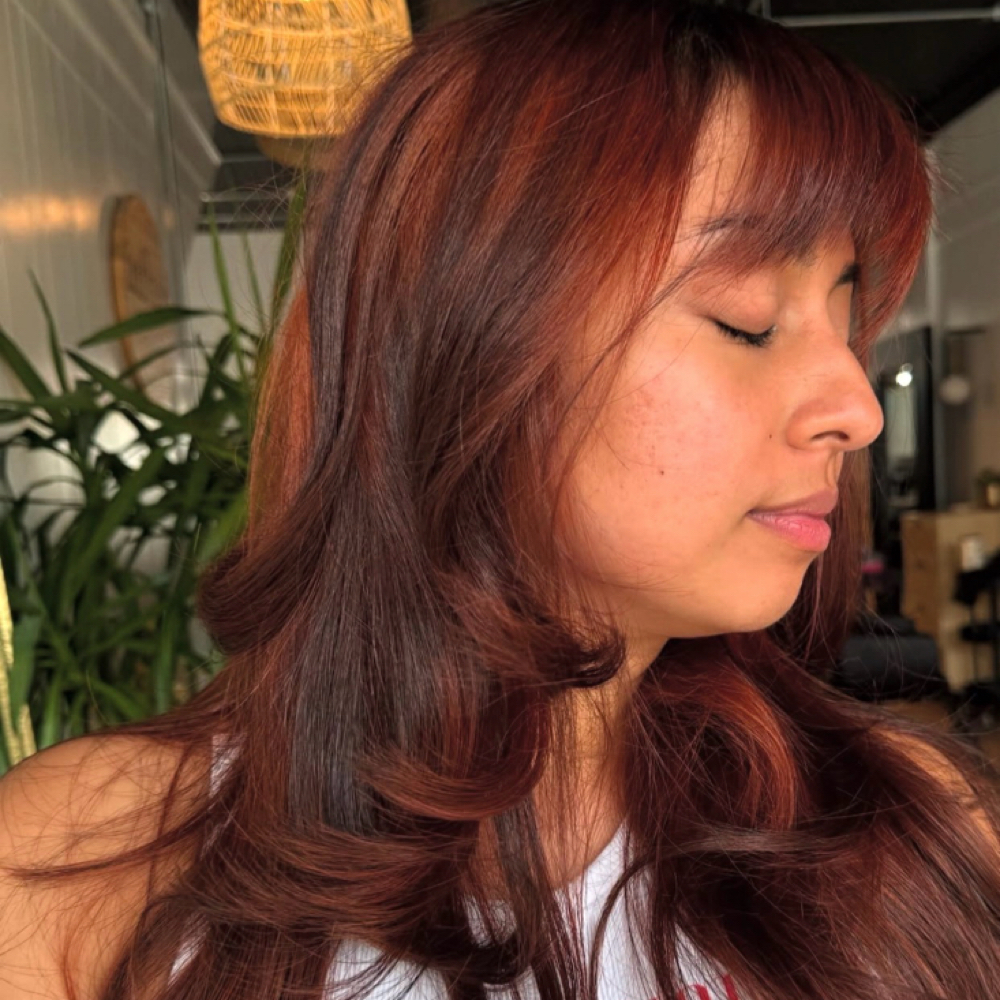 Haircut at influx salon in Merrimac, MA