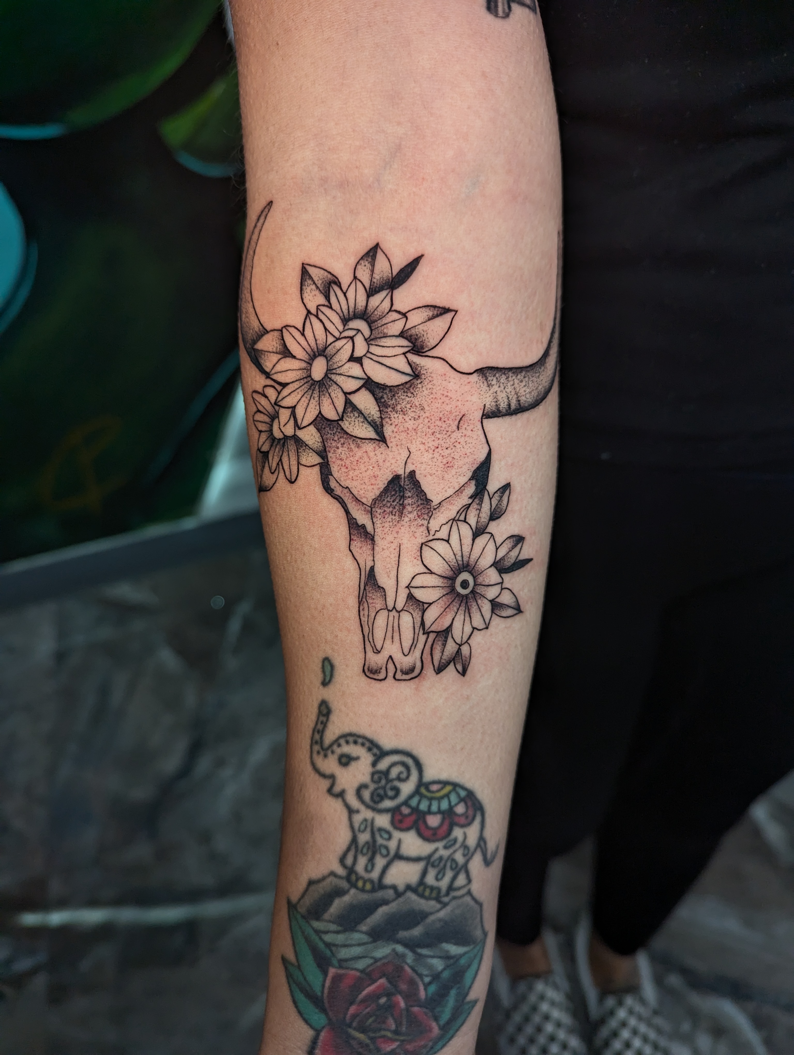 Black & Grey Tattoos at Dani Louise Ink in Addison, TX