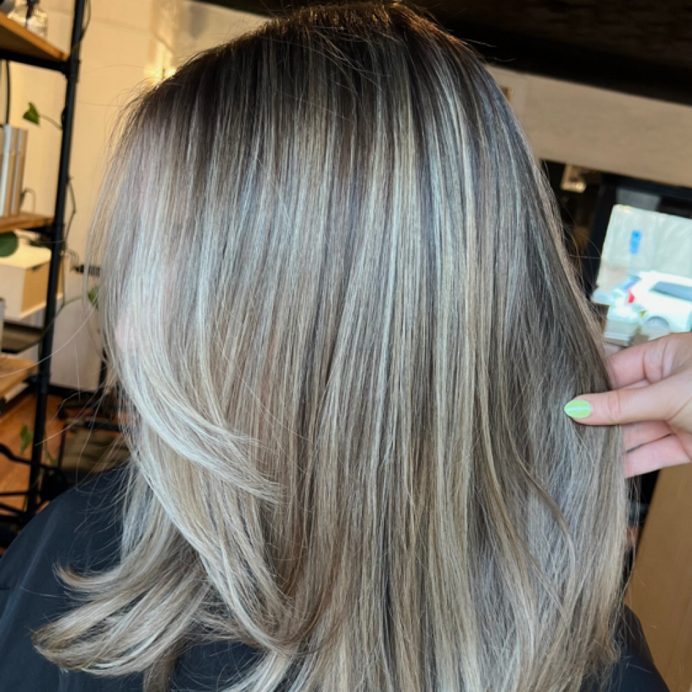 Customized Balayage at Kristen Wood @ Ember Salon & Spa in Plymouth, MA