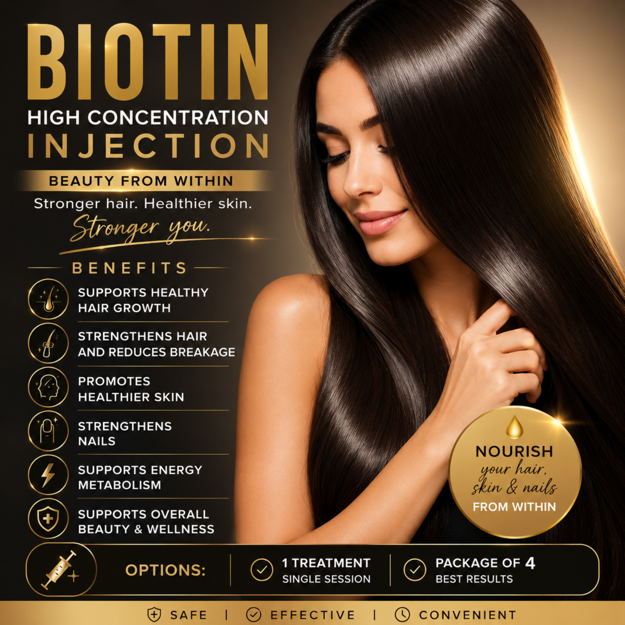 BIOTIN+ HIGH CONCENTRATION at GOLD SKIN SPA AND BEAUTY in MCALLENT, TX