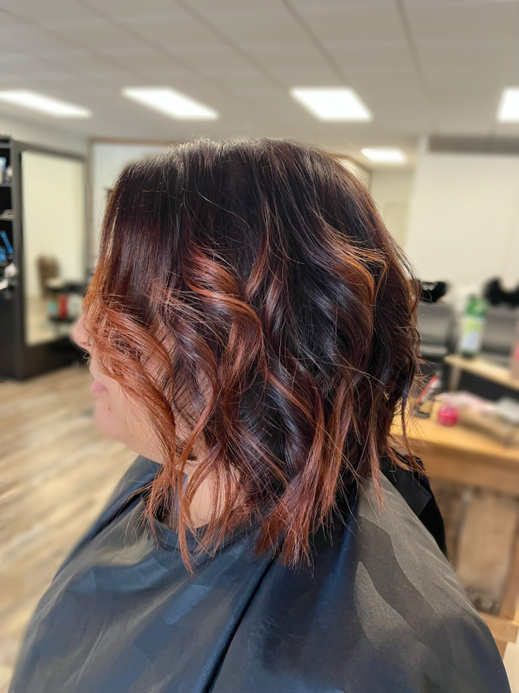All Over Color With Highlights