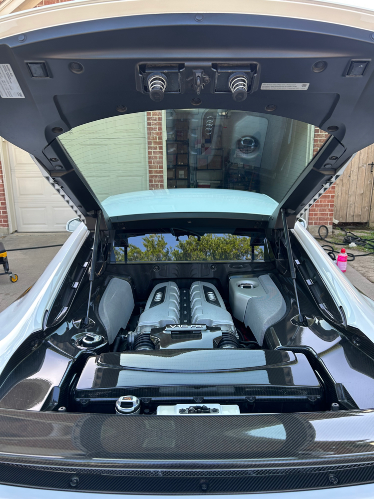 Engine Bay Detailing at RACS Detailing in Spring, TX