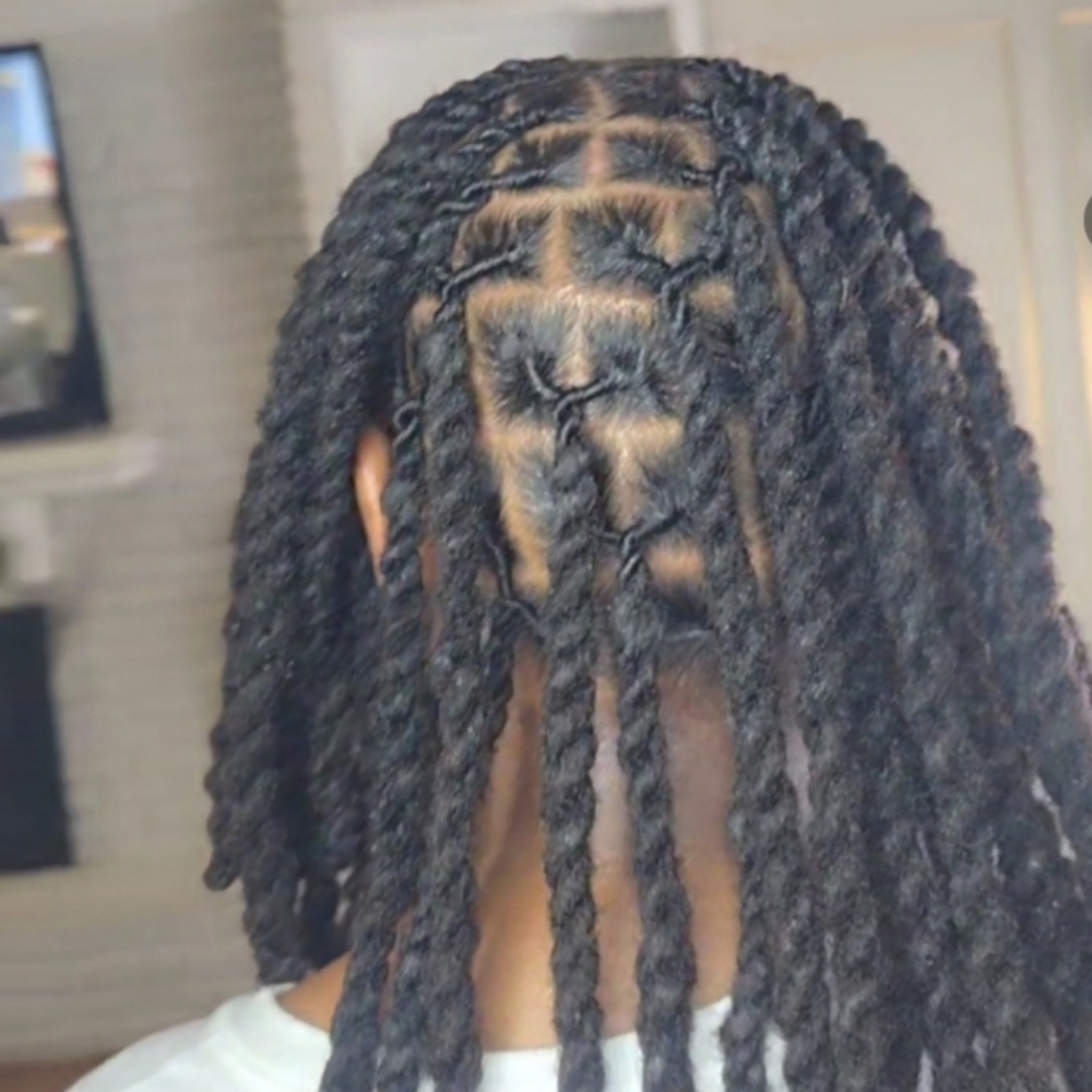 Dread Retwist Wash Included at Braids By Kionna in Plano, TX