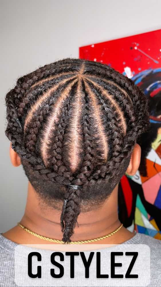 Regular Cornrow Braids