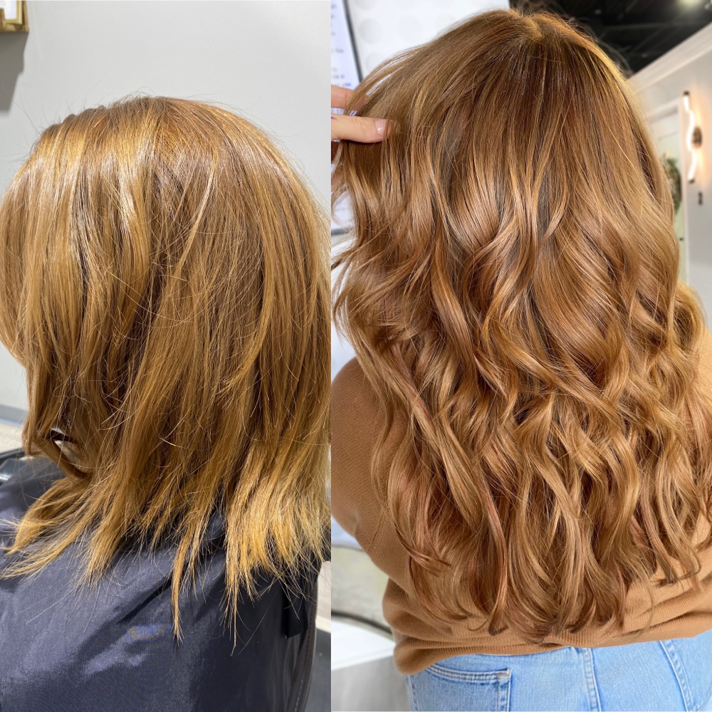 3 Row Sew-in Extension Application