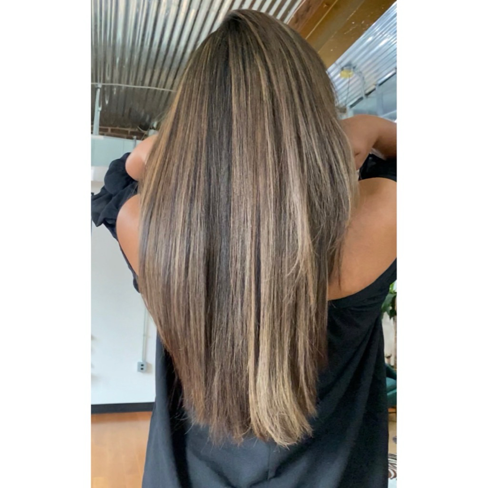 Silk Press + The works at The Curl Pin in Alexandria, VA