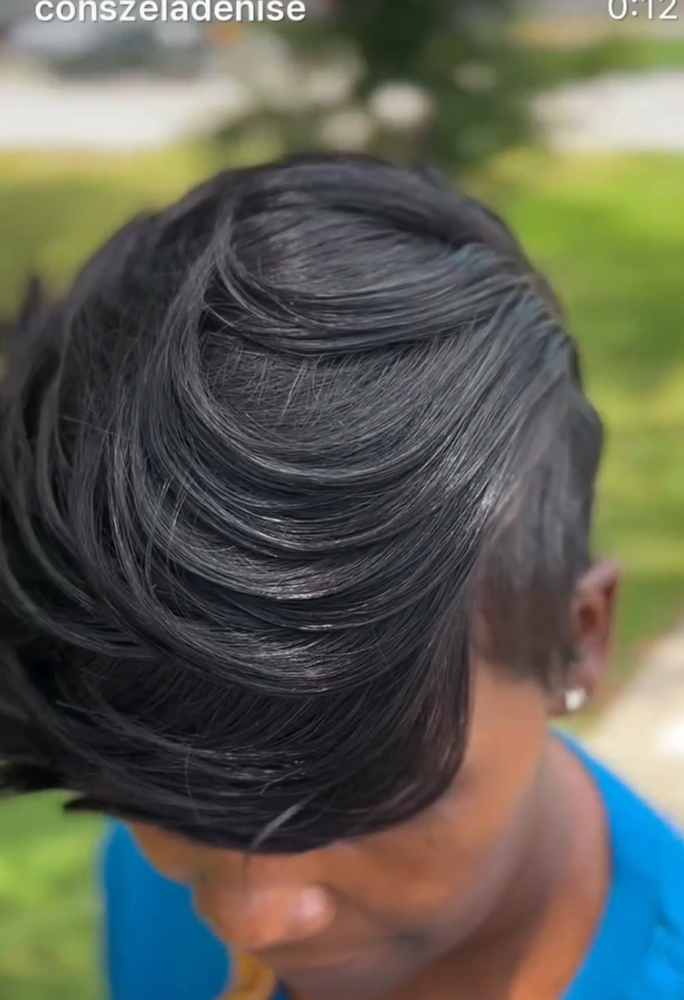 Partial Quick Weave - (Crown Only)