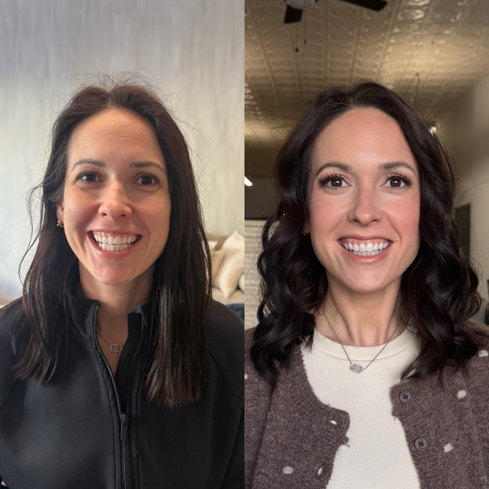 Special Occasion Makeup And Curls at Tiffany’s Beauty & Co. in Brookfield, WI