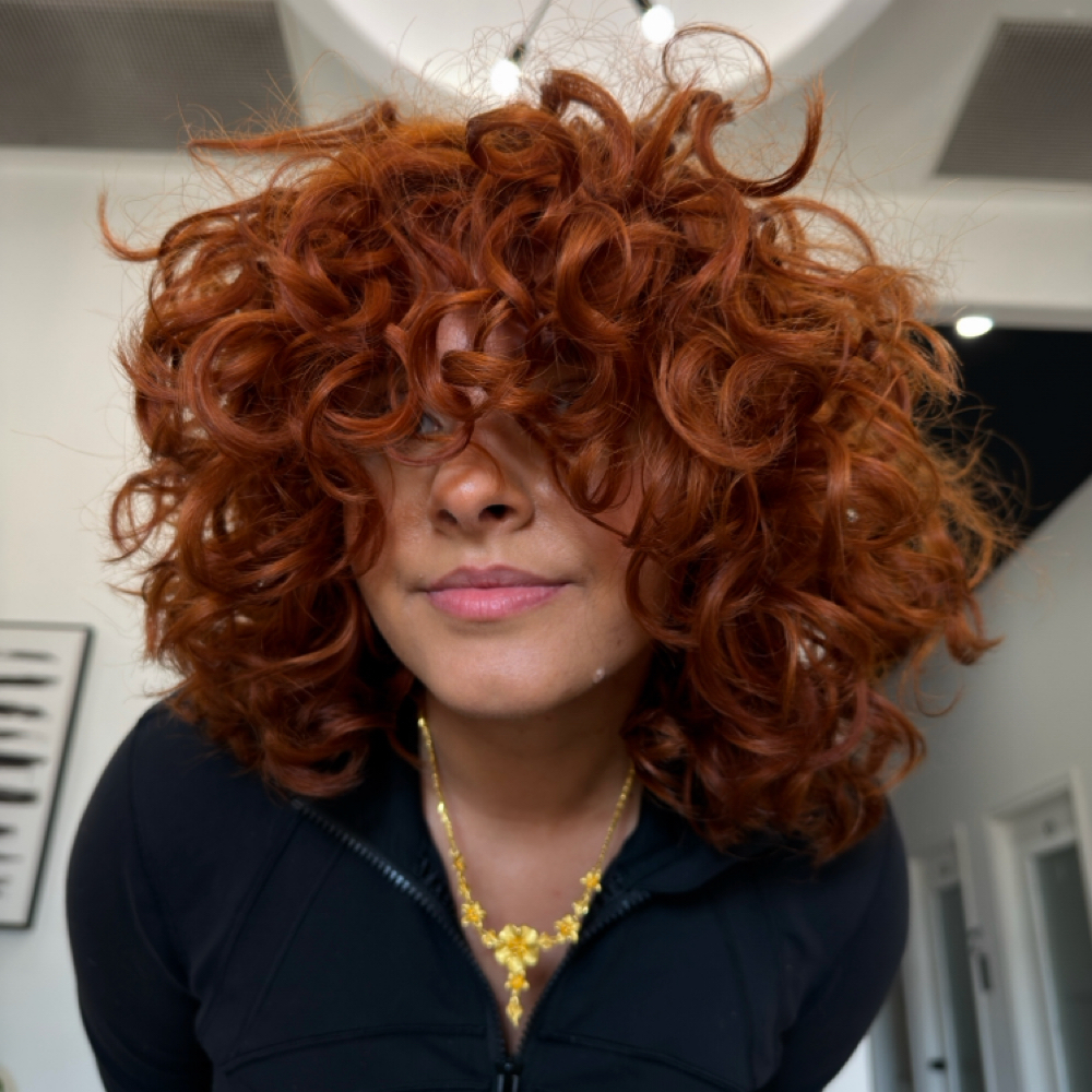 Curly cut at Mysticalooks in Southlake, TX