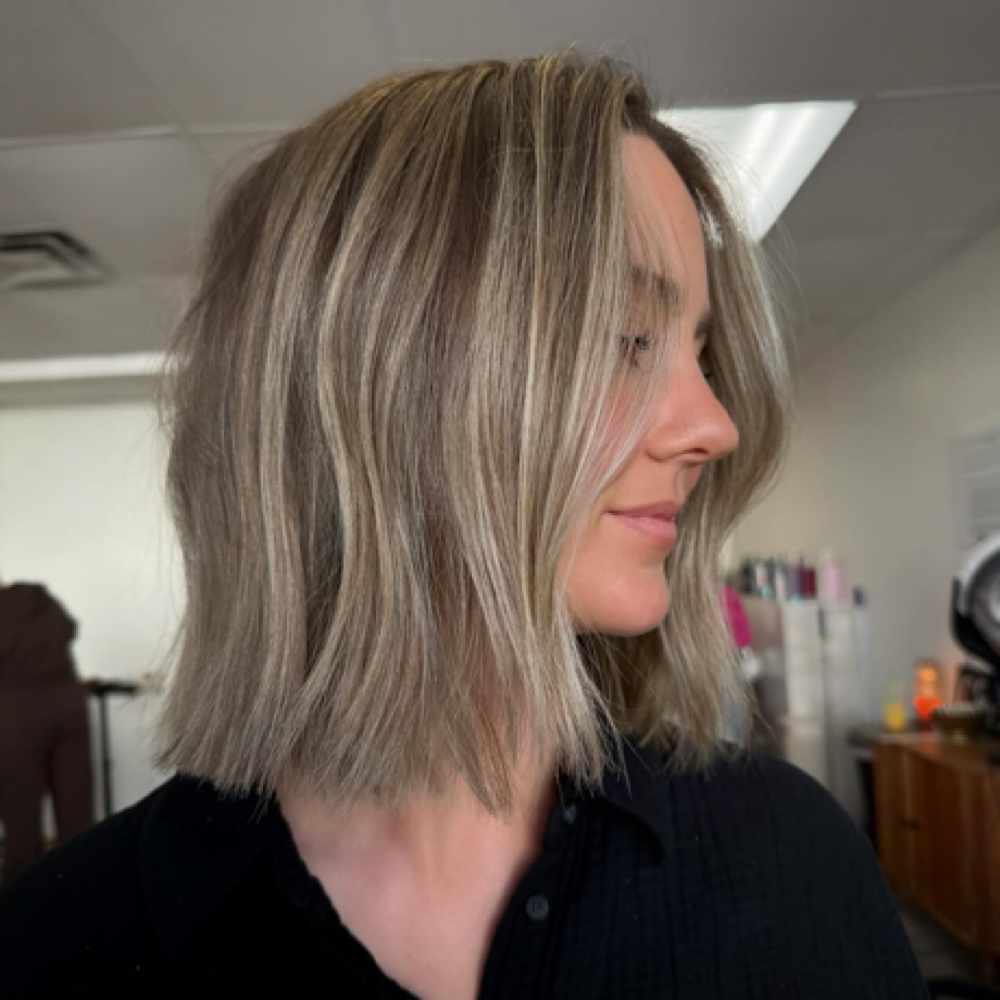 Womens shampoo cut & style at Summer’s Hair + Lash Studio in Jasper, AL