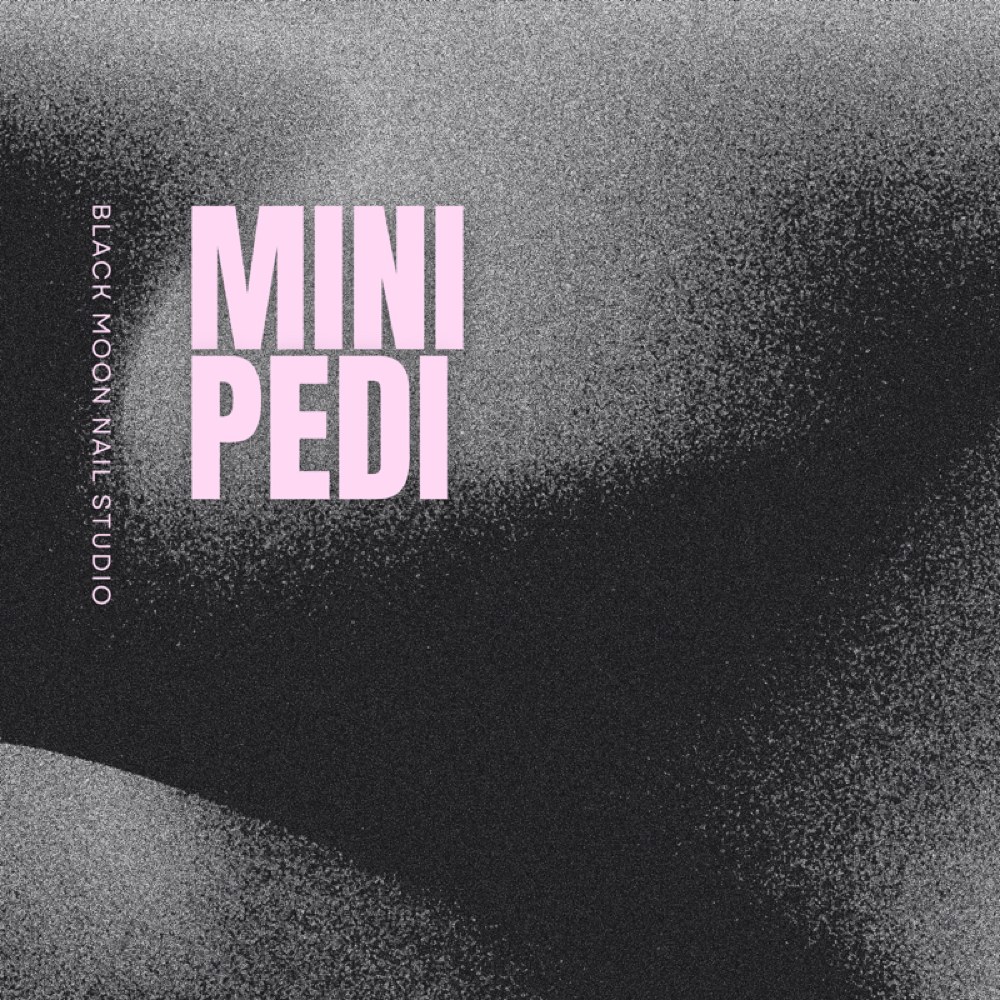 Mini Pedi at Black Moon Nail Studio in Roscoe, IL