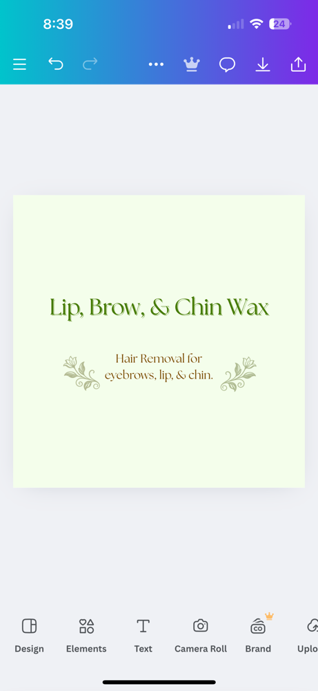 Lip, Brow, & Chin Wax