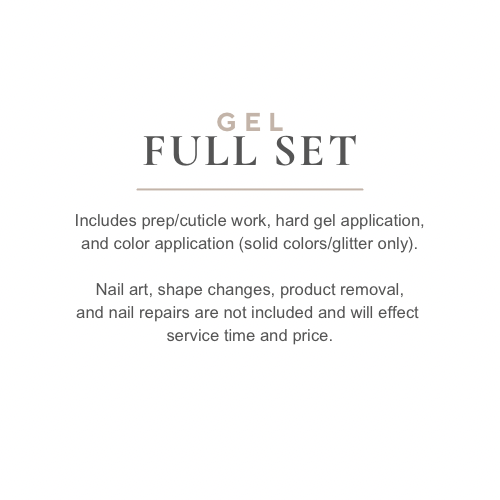 Gel Full Set