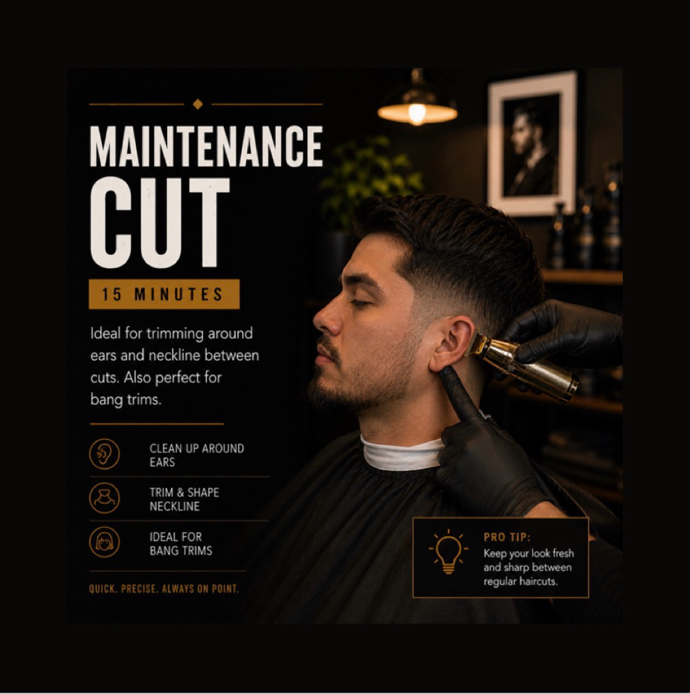 Maintenance Cut at Artisan Salon & Barber Studio in Lake Mary, FL