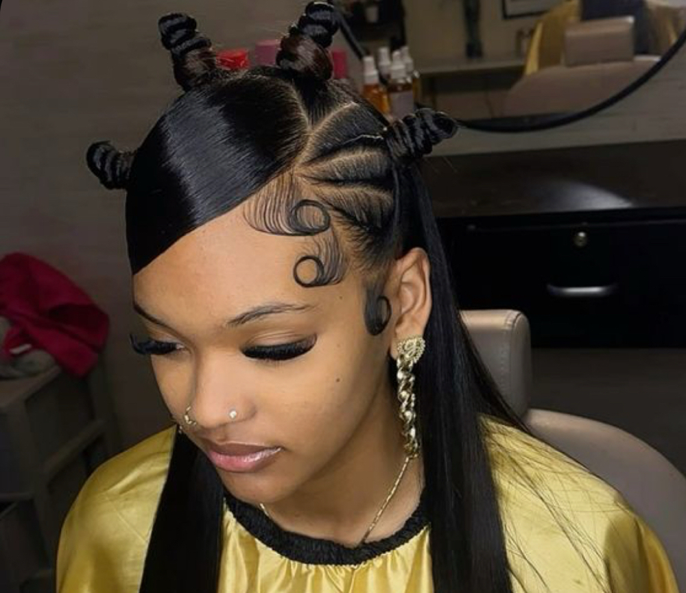 SIDE SWOOP TWISTS & KNOTS