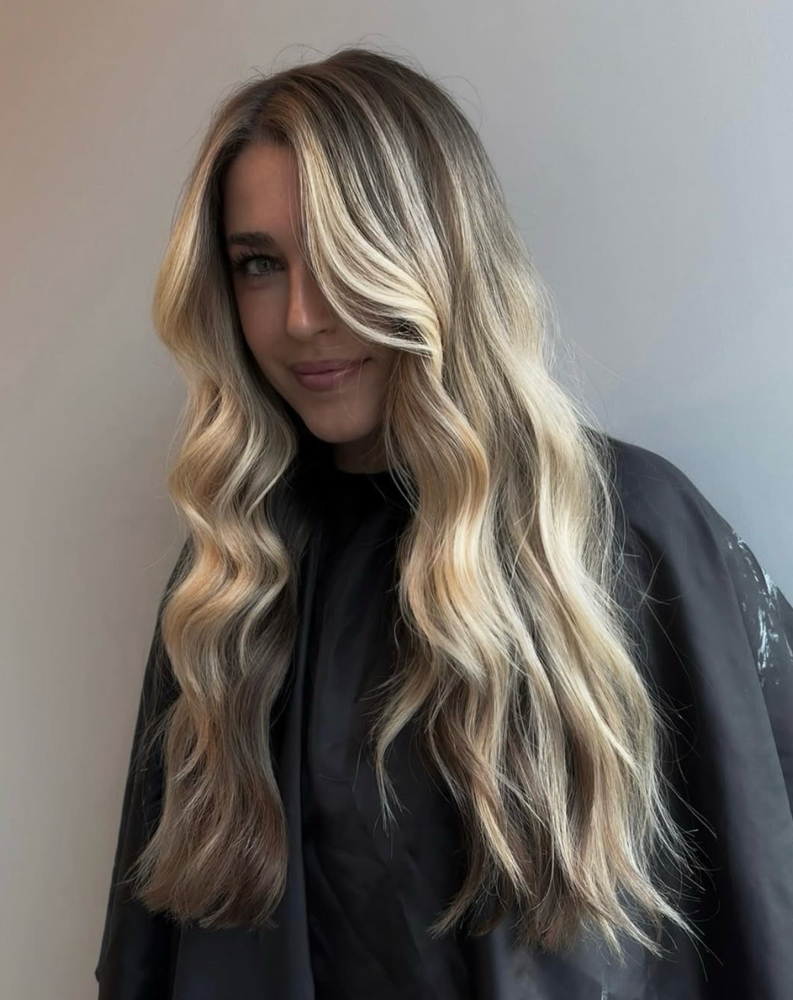 Dimensional Blonde Balayage