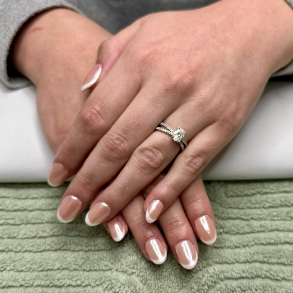 French Tip Nail Art at Blxckout Beauty LLC in Ranchester, WY