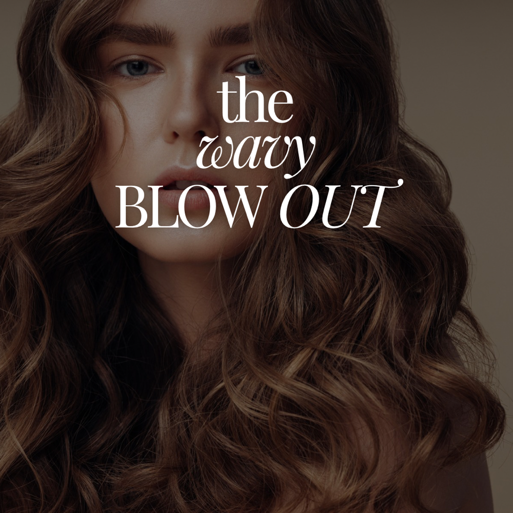 Wash and Dry (Curling Iron Finish)