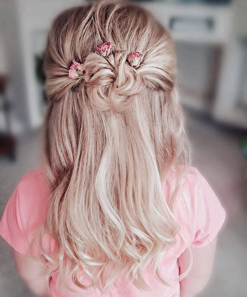 Flower Girl Hair