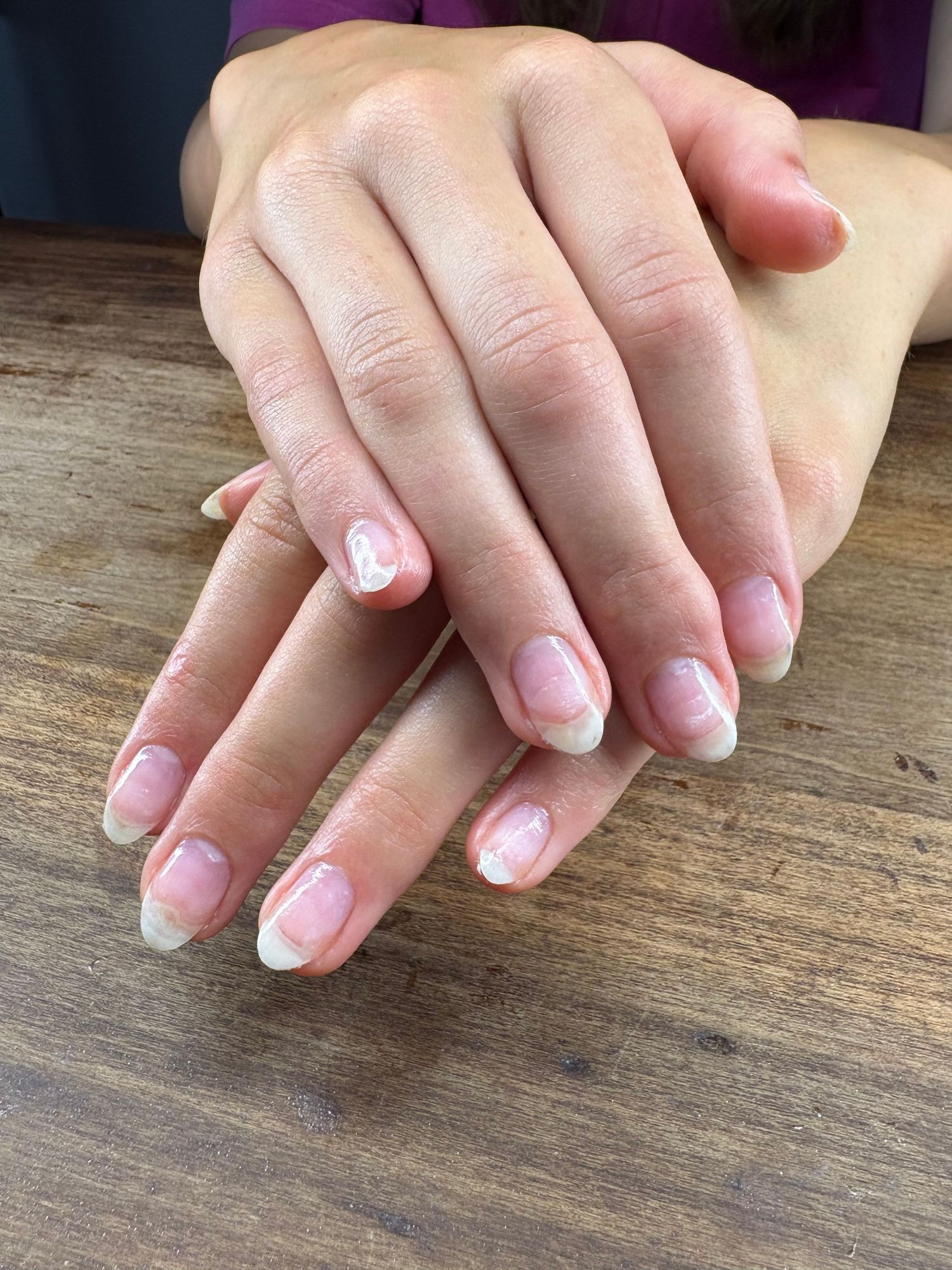 Basic Manicure at Nostalgic Nails with Grace in East Troy, WI