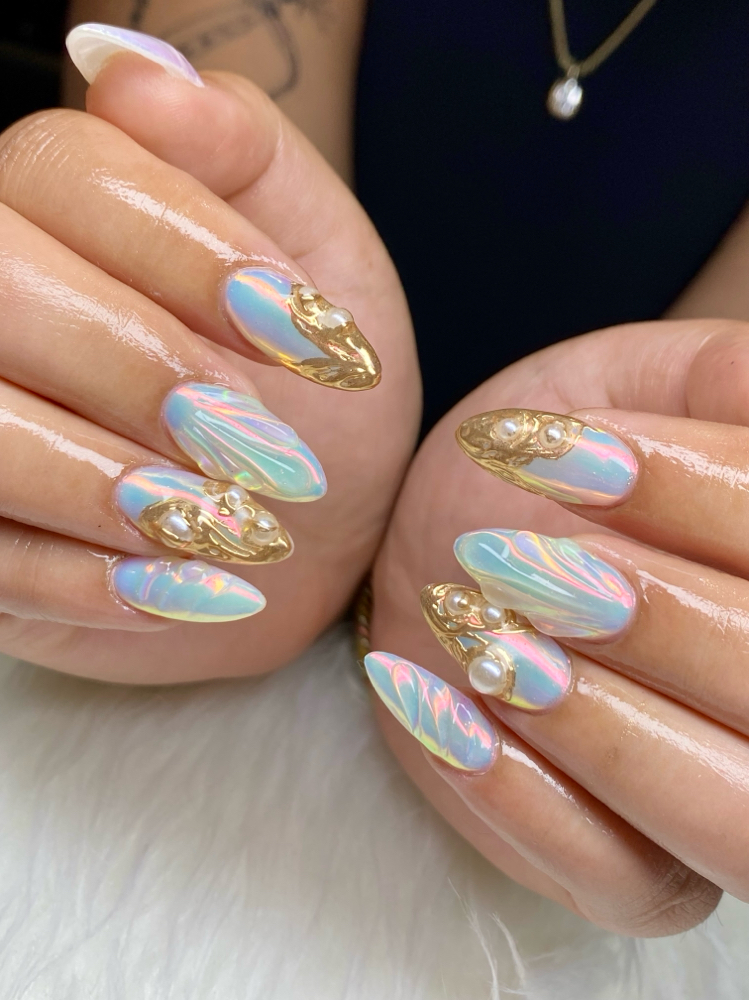 Full Cover Gel “X”tensions at EmzXnails in West Saint Paul, MN