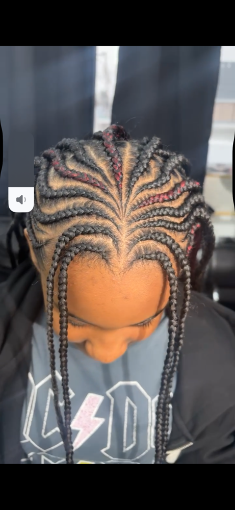 Braid Wirh Design/knotless at Aaliyah’s Creations in Manchester, NH