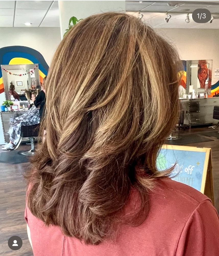 Base Color/partial Highlight at North & South Styles by Bri in Wake Forest, NC