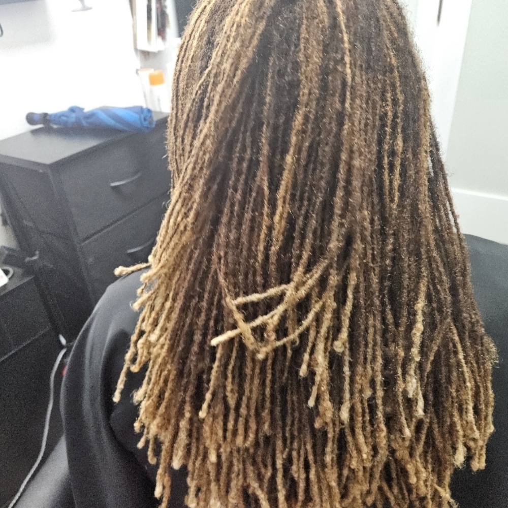 Loc Color Service at CLASSY CEES Crown Ritual in Baton Rouge, LA