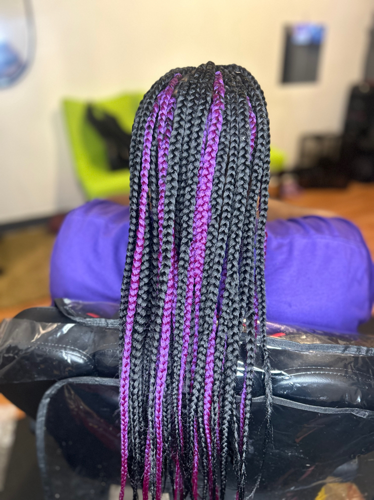 Knotless Half Of Head