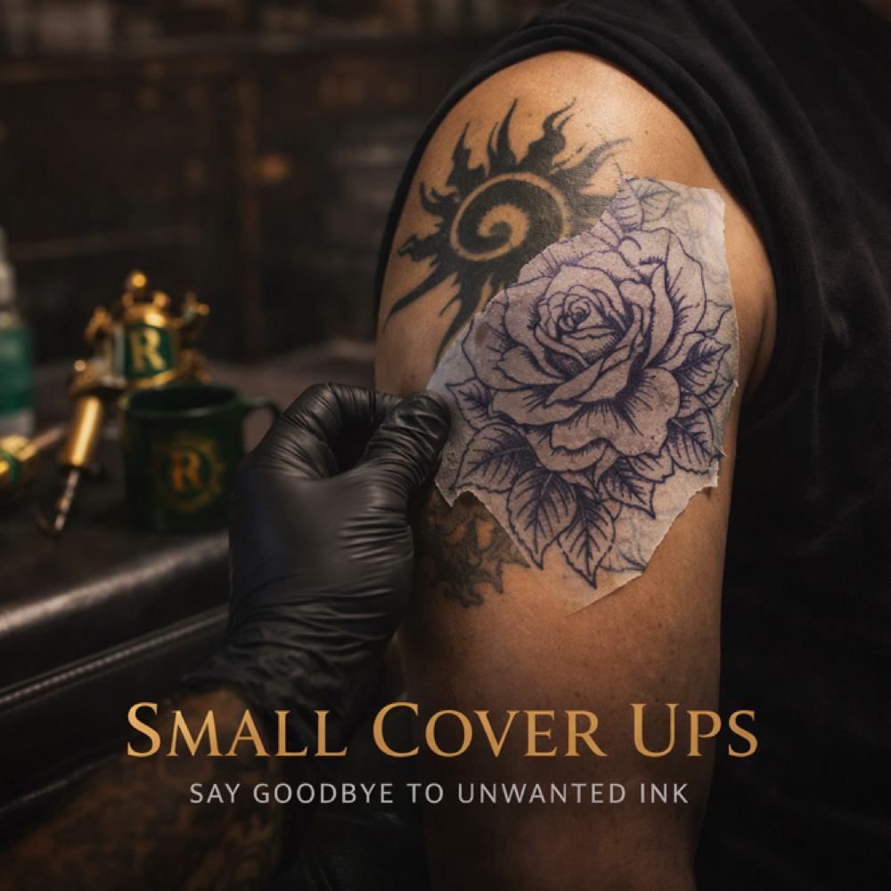 Small Cover Up at Royale Tattoo Studio in Berwyn, IL