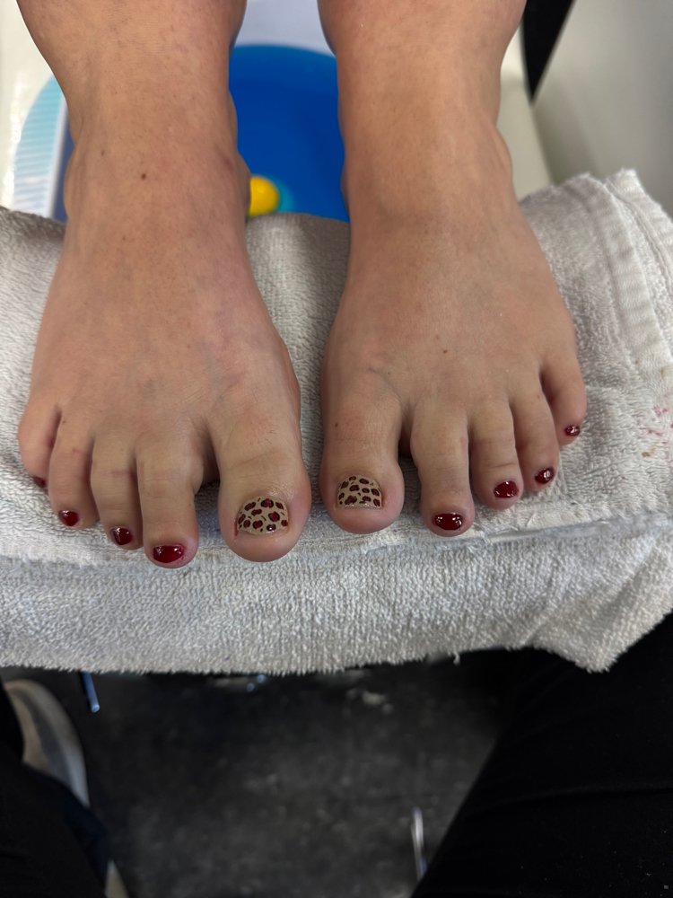 The Rodeo Royalty Pedi (Deluxe) at Nails AF in Elko, NV