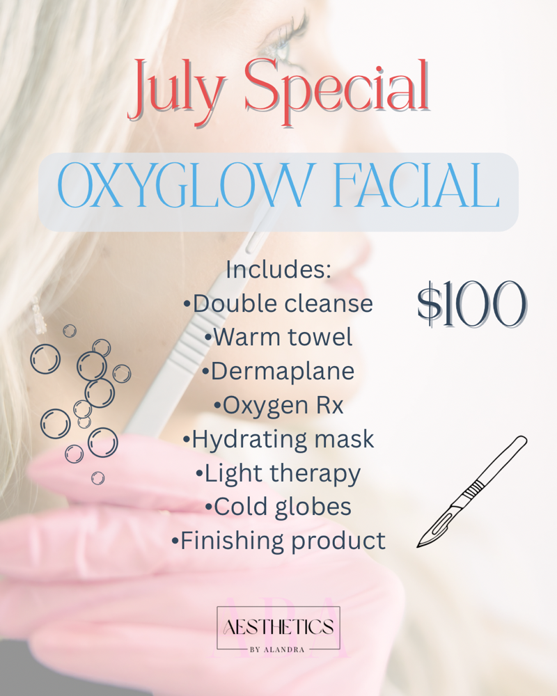 OXYGLOW FACIAL (July Special)