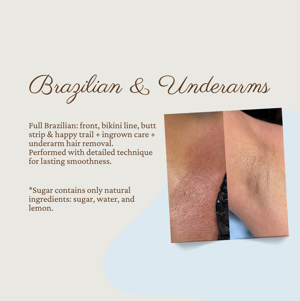 Brazilian & Underarms at Darling Faith XO in Richardson, TX